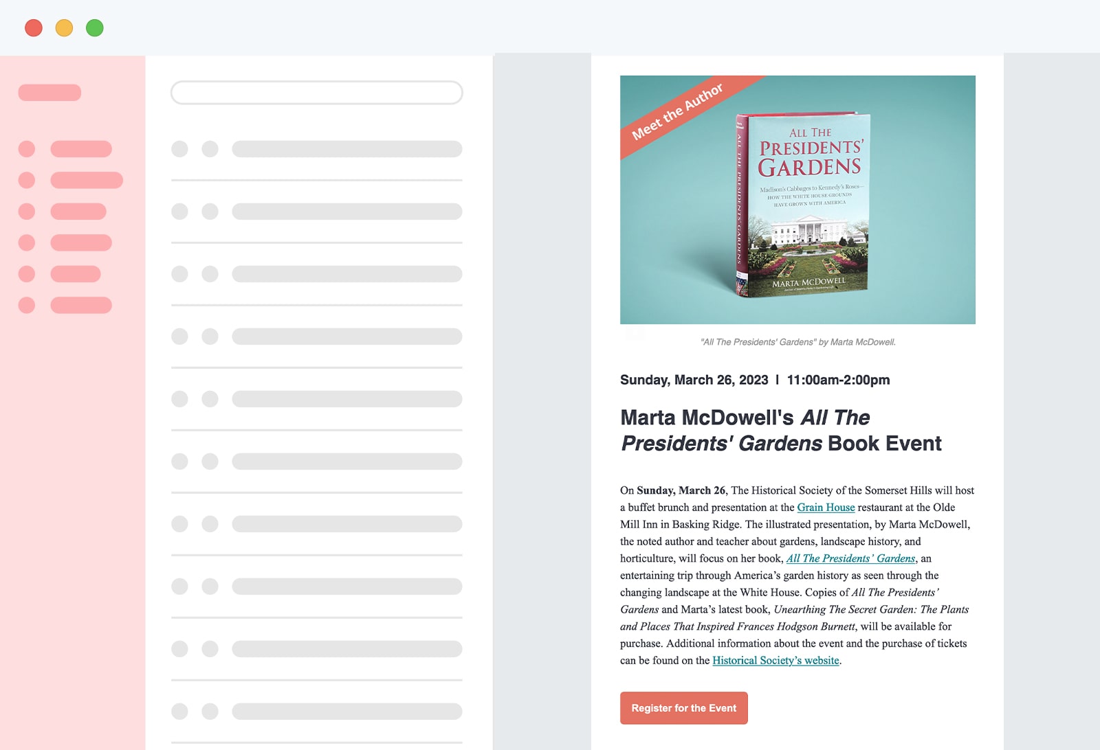 Desktop Email Client