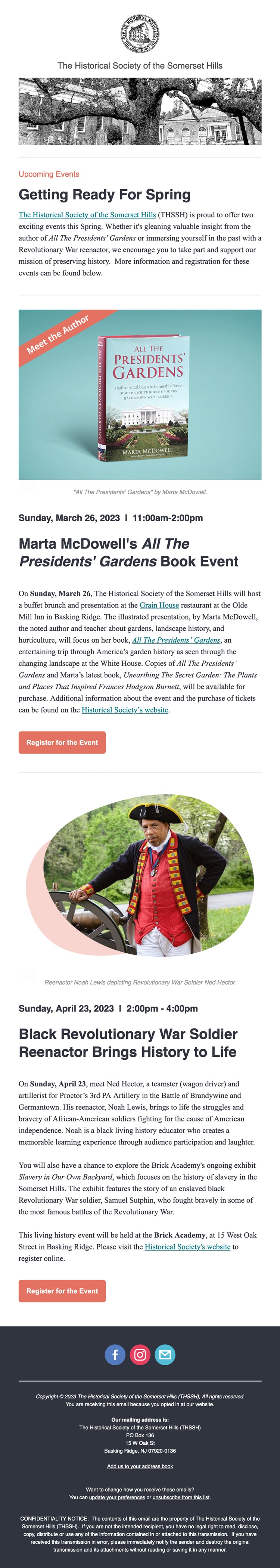 THSSH Reminder Email