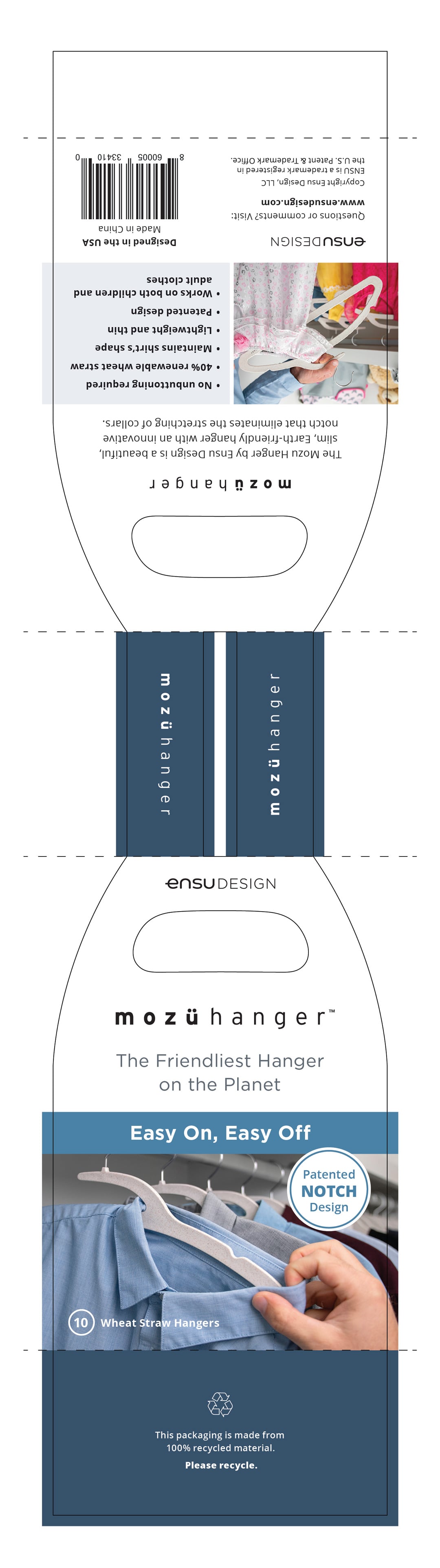 Mozu Hanger Headcard - Front