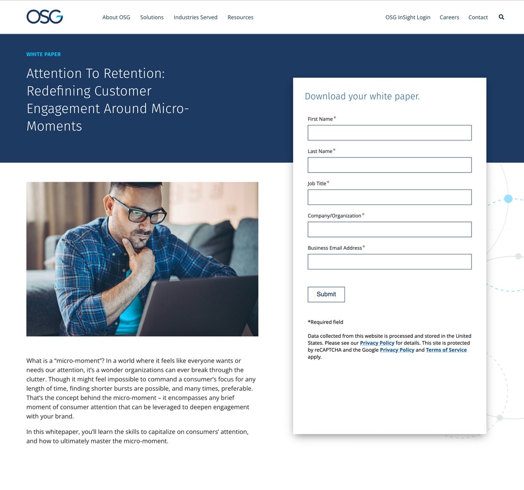 OSG White Paper Download